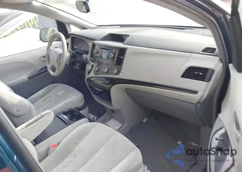 2011 Toyota Sienna Le V6 from USA, damaged, VIN 5TDKK3DC1BS002848